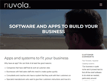 Tablet Screenshot of nuvola.co.uk